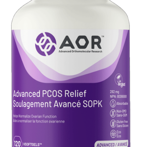 AOR Advanced PCOS Relief | 120 VSoftgels | InnerGood.ca | Canada
