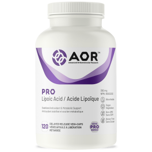 AOR Pro Lipoic Acid | 120 Vegi-Caps | InnerGood.ca | Canada