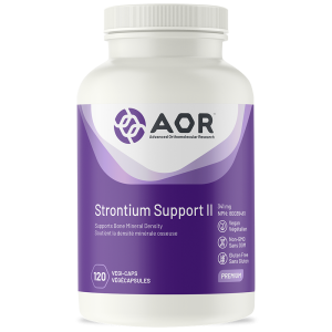 AOR Strontium Support II | 120 Vegi-Caps | InnerGood.ca | In Canada