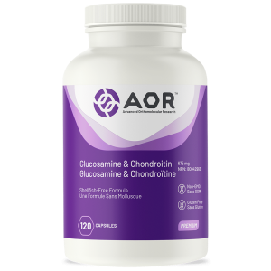 AOR Glucosamine & Chondroitin | 120 Capsules | InnerGood.ca | Canada