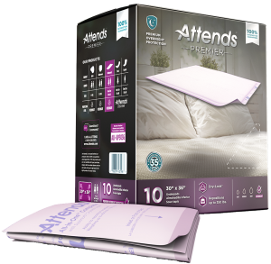 ATT ALI-UP3036 | Attends Premier Underpads | 30" x 36" | 6 Bags of 10