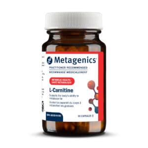 Metagenics L-Carnitine | Chocolate | LCARC30CAN | 30 Capsules