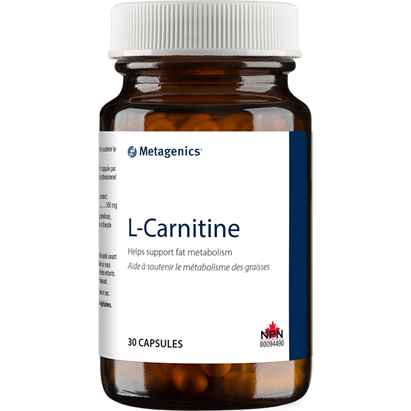 Metagenics L-Carnitine | 30 Capsules | InnerGood Canada