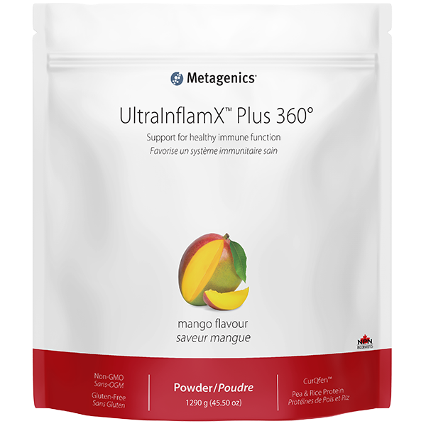 Metagenics UltraInflamX Plus 360 - Mango Flavour | Inner Good | Canada