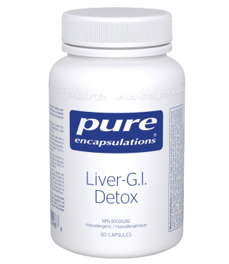 Pure Encapsulations Liver-G.I. Detox - Sober October – Best Alcohol Detox Supplements