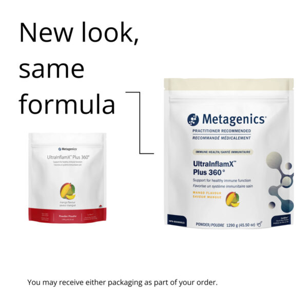 Metagenics UltraInflamX Plus 360° | Mango | UX2360M30CAN | 30 Servings