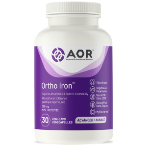 AOR Ortho Iron | 30 Vegi-Caps | InnerGood.ca | Canada