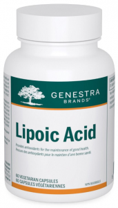 Genestra Lipoic Acid 60 Vegetarian Capsules Canada