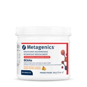 Metagenics BCAA Orange Mango powder | BCAAOM30CAN | 219g