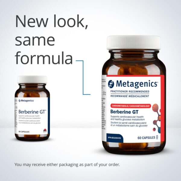 Metagenics Berberine GT | BBRGT60CAN | 60 Capsules