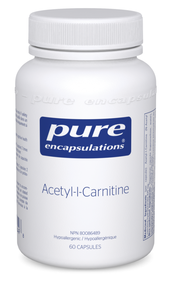 Pure Encapsulations Acetyl-l-Carnitine | 60 Caps | InnerGood.ca | Canada