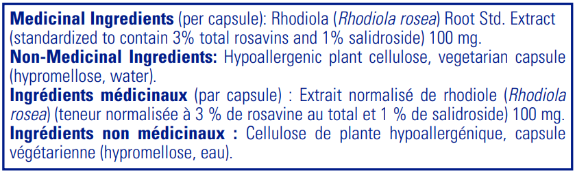 Pure Encapsulations Rhodiola Rosea | 90 Capsules | Inner Good | Canada