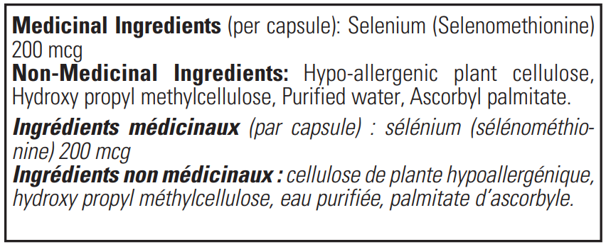 Pure Encapsulations Selenium | 60 Veg Capsules | Inner Good | Canada