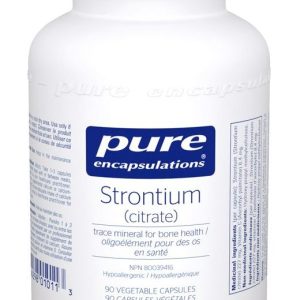 Pure Encapsulations Strontium (citrate) | STC9C-C | 90 Vegetable Capsules
