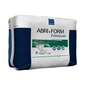 Abena 1000021289 (Formerly 43066) | Abri-Form L1 39" - 60" | 2500ml | 4 bags of 26