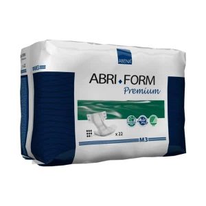 Abena 1000021286 (Formerly 43062) | Abri-Form Premium Adult Briefs | M3 27.5" - 43" | 2900ml | 4 bags of 23