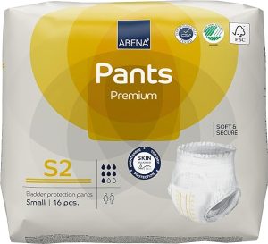 Abena Pants S2 23.6" - 35.4" | 1900ml | 1000021319 | 6 bags of 16