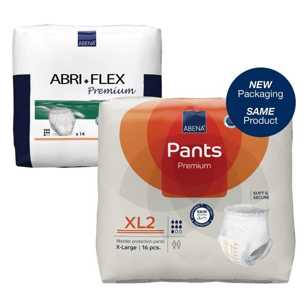 Abena Pants XL2 51.1" - 66.9" | 1900ml | 1000021329 | 6 bags of 16