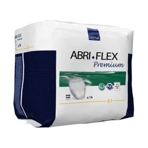 Abena 1000021318 (Formerly 4107115) | Abri-Flex S1 Small | 1400ml | 6 bags of 16