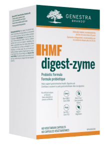 Genestra HMF Digest-zyme | 60 Veg Capsules | InnerGood | Canada