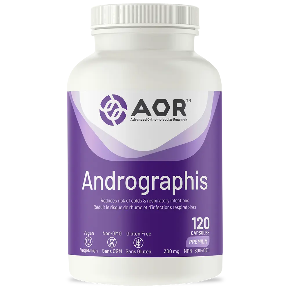 AOR Andrographis | 120 Capsules | InnerGood.ca | Canada