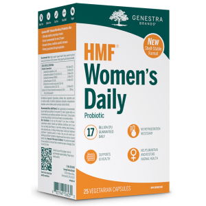 Genestra HMF Women's Daily Probiotic 25 Vegetarian Capsules IG Canada