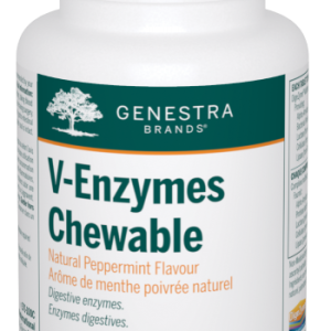 Genestra V-Enzymes Chewable | 100 Chewable Tablets | IG | Canada