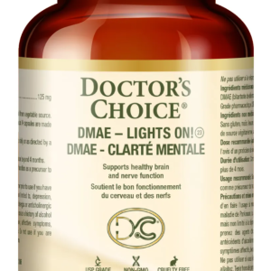 Doctor's Choice DMAE Lights On! | 60 V-Caps | InnerGood.ca | Canada