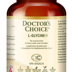 Doctor's Choice L-Glycine | 90 V-Caps | InnerGood.ca | Canada