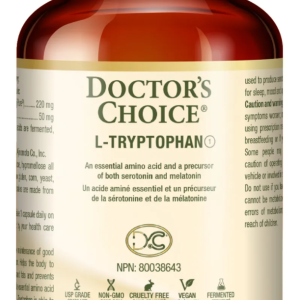 Doctor's Choice L-Tryptophan | 60 V-Caps | InnerGood.ca | Canada