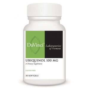DaVinci Laboratories Ubiquinol 100 mg | 30 Softgels | Inner Good | Canada