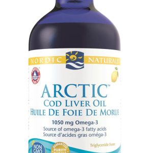 Nordic Naturals ARCTIC Cod Liver Oil Lemon | 237 ml Liquid | IG | Canada