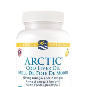 Nordic Naturals Arctic Cod Liver Oil | 90 Soft Gels | Inner Good | Canada