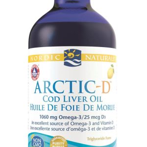 Nordic Naturals ARCTIC-D Cod Liver Oil | 237 ml Liquid | Inner Good | Canada