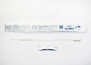 CURE HM12 Hydrophilic Intermittent Catheter - Straight Tip | 12 Fr | Box of 30