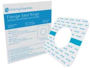 FSR-2 | Attiva Ostomy Essentials Flange Seal Rings | Medium | Pack of 10