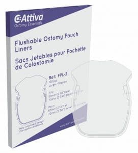 Flushable Ostomy Pouch Liners | Large | FPL-2 | Box of 100