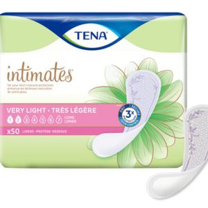 TENA 54291 | TENA Intimates Very Light Liner - Long | 4 Bags of 50