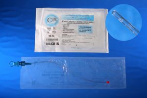 CURE CB16 Intermittent Closed System Catheter | 16 Fr | 1500ml Bag | 1 Item