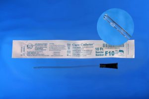 CURE F10 Female Intermittent Catheter - Straight | 10 Fr | Box of 30