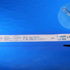 CURE M10 Intermittent Catheter - Straight Tip | 10 Fr | Box of 30