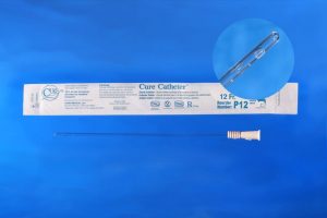CURE P12 Medical® Pediatric Straight Catheter | 12 Fr | Box of 30