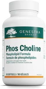 Genestra Phos Choline | 10526 | 90 SoftGels