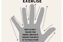 5 fingers breathing exercise