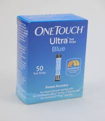 KF 137420 | Kohl & Frisch | One Touch Ultra Blue Test Strips | Box of 50