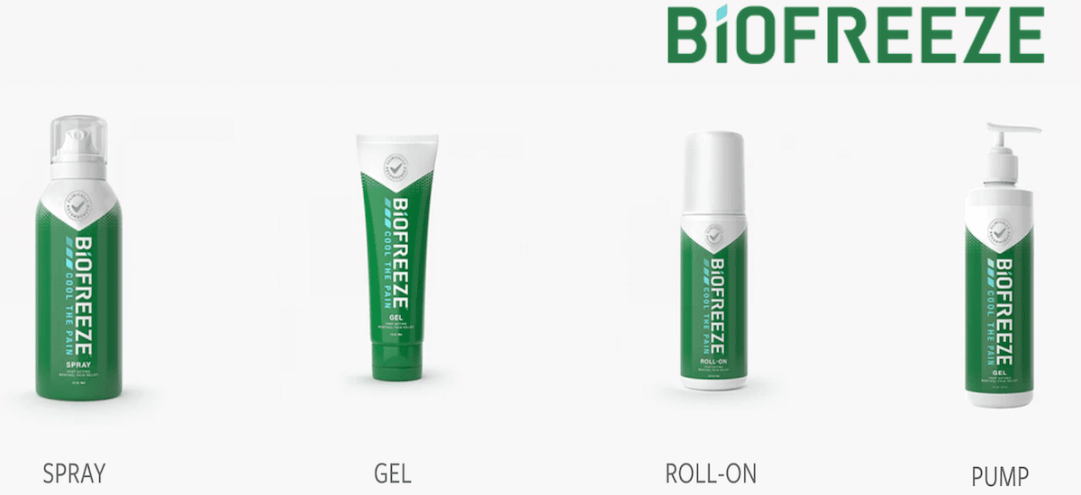 Buy Biofreeze Canada | Biofreeze Roll On Gel, Spray & Pump | InnerGood