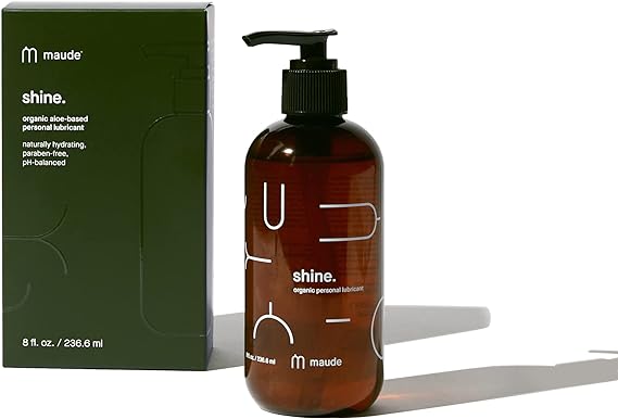 Maude Shine, Organic Aloe-Based Lubricant | MD-SHNO-8 | 8oz | 1 Item