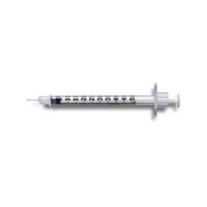 Becton Dickinson Conventional Syringe w/ Needle Combination | 1ml | 26G x 3/8" | BD 309625 | Box of 100