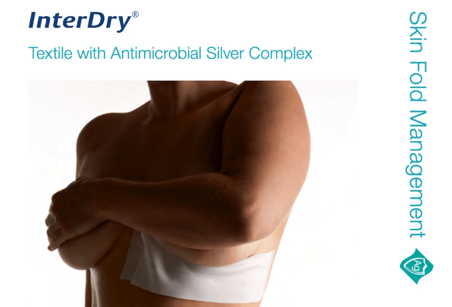 InterDry Textile with Antimicrobial Silver Complex 10 x 36