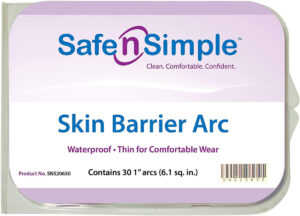 SNS 20630 | Safe n Simple Skin Barrier Arcs | 1" Wide | Box of 30